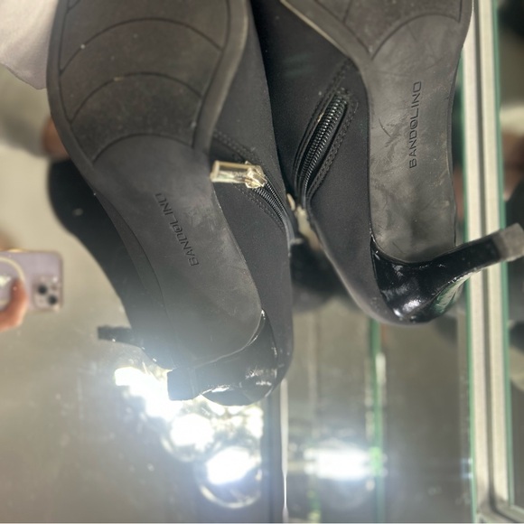 Bandolino Black Ankle Boots 10 M - Picture 5 of 6